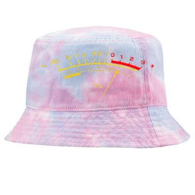 VU Meter Sound Level Studio Tie-Dyed Bucket Hat