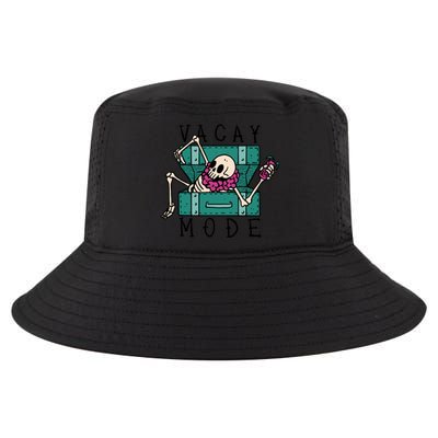 Vacay Mode Skeleton Cool Comfort Performance Bucket Hat