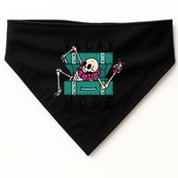 Vacay Mode Skeleton USA-Made Doggie Bandana