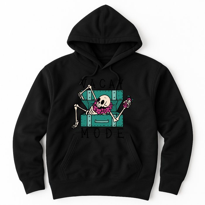 Vacay Mode Skeleton Hoodie