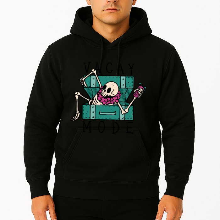Vacay Mode Skeleton Hoodie