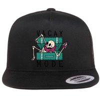 Vacay Mode Skeleton Flatbill Hat