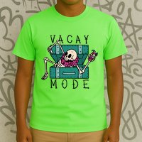 Vacay Mode Skeleton T-Shirt