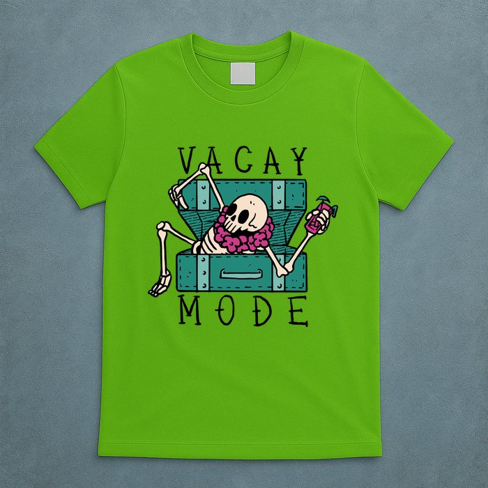 Vacay Mode Skeleton T-Shirt