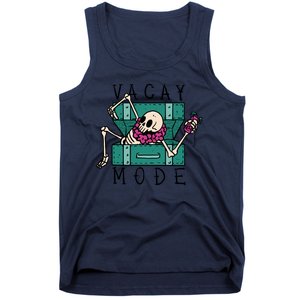 Vacay Mode Skeleton Tank Top