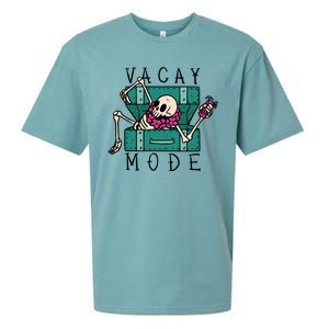 Vacay Mode Skeleton Sueded Cloud Jersey T-Shirt