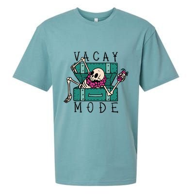 Vacay Mode Skeleton Sueded Cloud Jersey T-Shirt