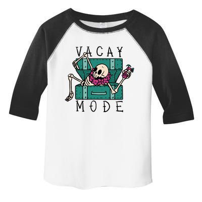 Vacay Mode Skeleton Toddler Fine Jersey T-Shirt