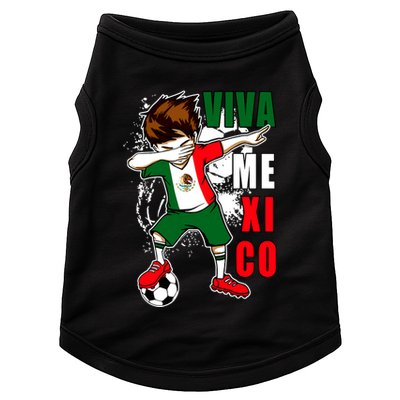 Viva Mexico Soccer Boy Independence Day Mexican Flag Doggie Tank