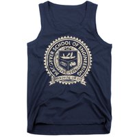 Vintage Macgyver School Of Engineering Improvise Or Die Tank Top