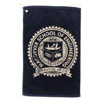 Vintage Macgyver School Of Engineering Improvise Or Die Platinum Collection Golf Towel