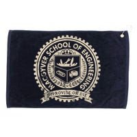 Vintage Macgyver School Of Engineering Improvise Or Die Grommeted Golf Towel