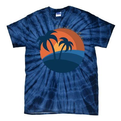 Vacation Mode Sunset Beach Tie-Dye T-Shirt