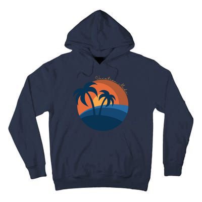 Vacation Mode Sunset Beach Tall Hoodie