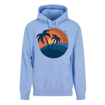 Vacation Mode Sunset Beach Unisex Surf Hoodie