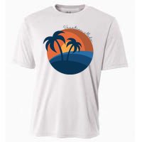 Vacation Mode Sunset Beach Cooling Performance Crew T-Shirt