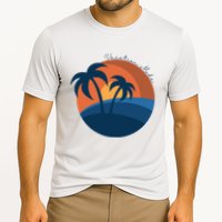Vacation Mode Sunset Beach Cooling Performance Crew T-Shirt