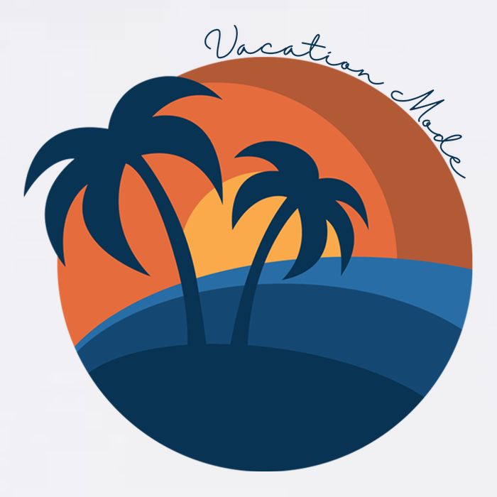Vacation Mode Sunset Beach Cooling Performance Crew T-Shirt
