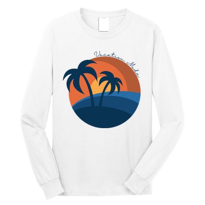 Vacation Mode Sunset Beach Long Sleeve Shirt