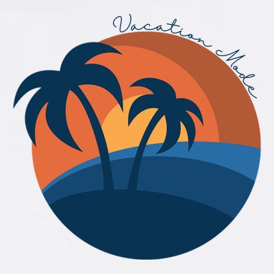 Vacation Mode Sunset Beach T-Shirt