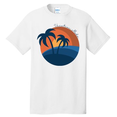 Vacation Mode Sunset Beach Tall T-Shirt