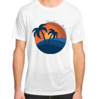 Vacation Mode Sunset Beach Adult ChromaSoft Performance T-Shirt