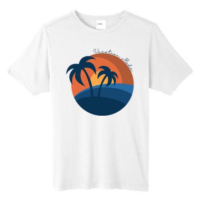 Vacation Mode Sunset Beach Tall Fusion ChromaSoft Performance T-Shirt