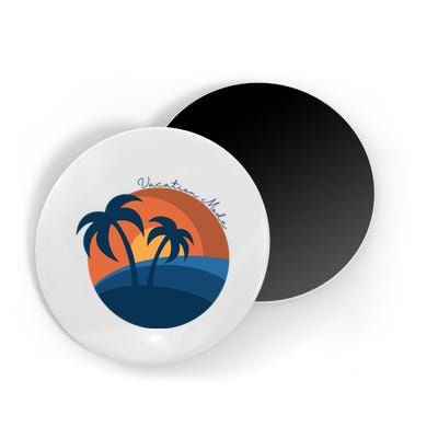 Vacation Mode Sunset Beach Magnet