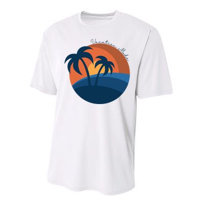 Vacation Mode Sunset Beach Performance Sprint T-Shirt