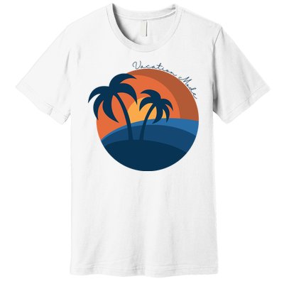 Vacation Mode Sunset Beach Premium T-Shirt