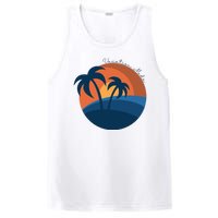 Vacation Mode Sunset Beach PosiCharge Competitor Tank