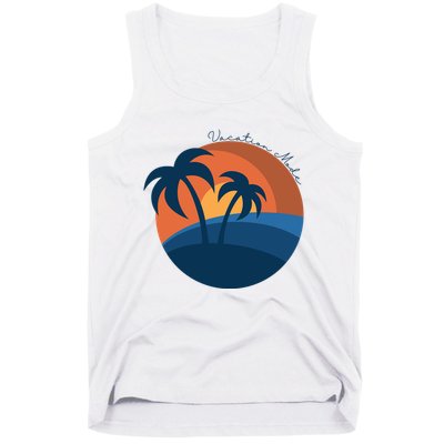 Vacation Mode Sunset Beach Tank Top
