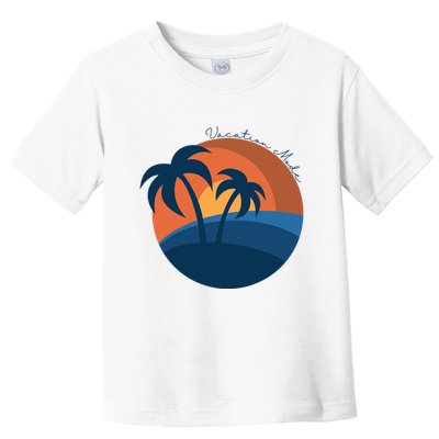 Vacation Mode Sunset Beach Toddler T-Shirt