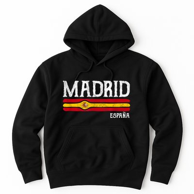 Vintage Madrid Spain Souvenir Espana Gift Hoodie