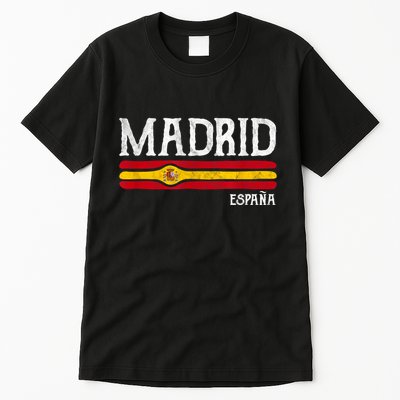 Vintage Madrid Spain Souvenir Espana Gift Tall T-Shirt