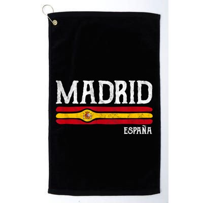 Vintage Madrid Spain Souvenir Espana Gift Golf Towel