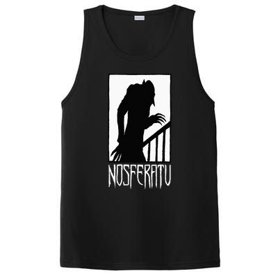 Vampire Monster Shadow Dracula Halloween PosiCharge Competitor Tank