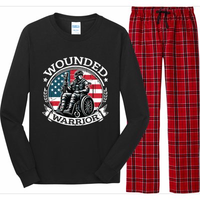 Veteran Military Support Long Sleeve Pajama Set