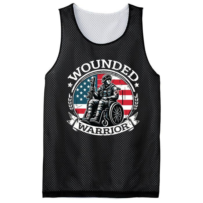 Veteran Military Support Mesh Reversible Basketball Jersey Tank