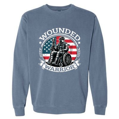 Veteran Military Support Garment-Dyed Sweatshirt