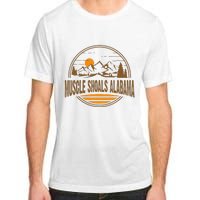 Vintage Muscle Shoals Alabama Mountain Hiking Souvenir Print Adult ChromaSoft Performance T-Shirt