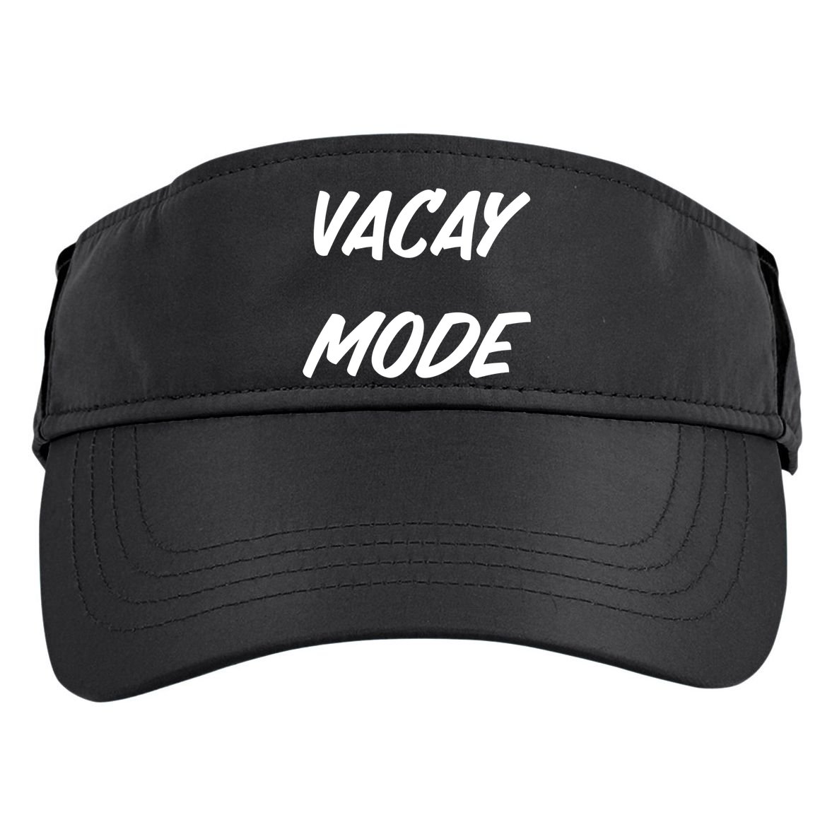 Vacation Mode Summer Beach Vacay Trip Vibes Gift Adult Drive Performance Visor
