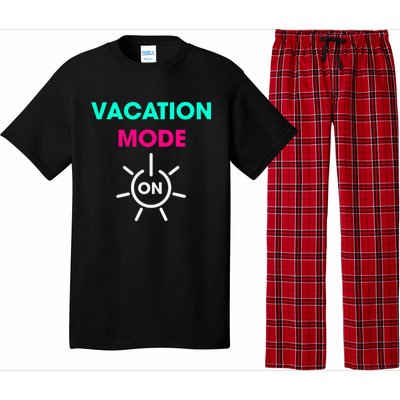 Vacy Mode Summer Cruise Getaway Family Beach Mode Vacation Cool Gift Pajama Set