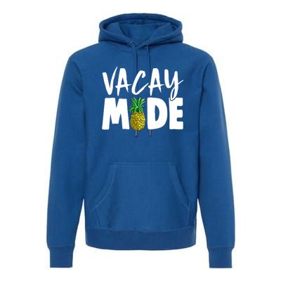 Vacay Mode Tropical Summer Vibes Fruit Gift Premium Hoodie