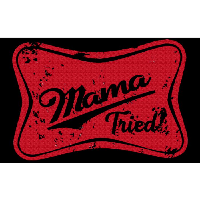 Vintage Mama Tried Retro Country Outlaw Music Western Bumper Sticker