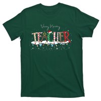 Very Merry Teacher Holiday Christmas T-Shirt