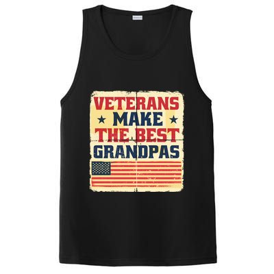 Veterans Make The Best Grandpas USA PosiCharge Competitor Tank