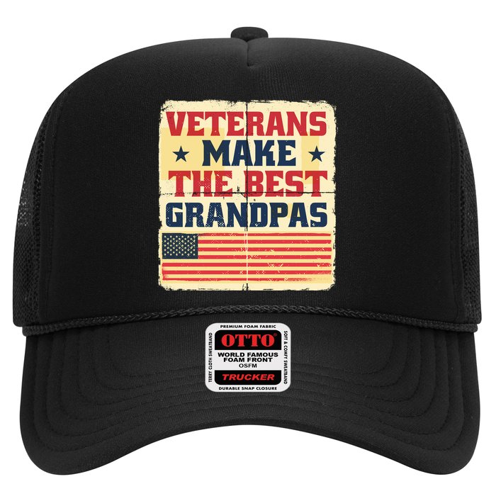 Veterans Make The Best Grandpas USA Trucker Hat