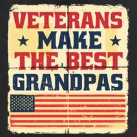 Veterans Make The Best Grandpas USA Trucker Hat