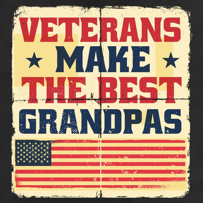 Veterans Make The Best Grandpas USA Trucker Hat